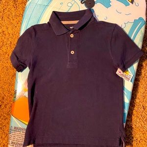 Boys GAP navy blue polo